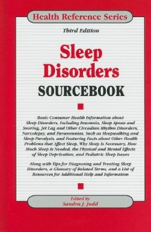 Sleep Disorders Sourcebook