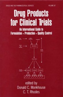Drug Products for Clinical Trials: An International Guide to Formulation-Production-Quality Control