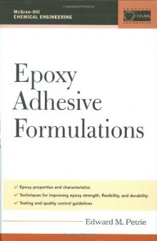 Epoxy Adhesive Formulations (Chemical Engineering)