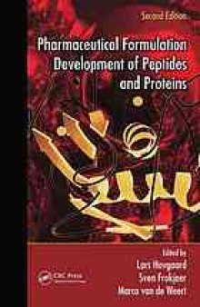 Pharmaceutical formulation development of peptides and proteins