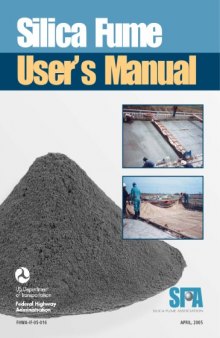 Silica fume user's manual
