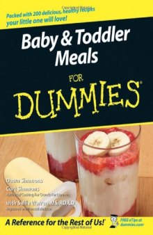 Baby & Toddler Meals For Dummies (For Dummies (Cooking))