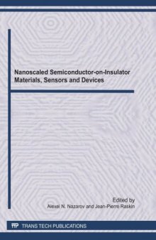 Nanoscaled Semiconductor-on-Insulator Materials, Sensors and Devices