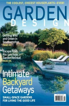Garden Design Apr - 2009 volume Number 158 