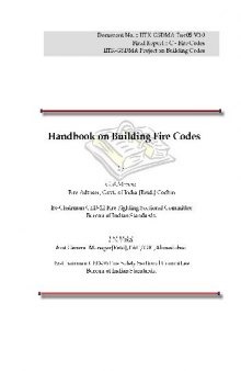 Handbook on Building Fire Codes