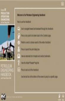 Petroleum engineering handbook, Production Operations Engineering