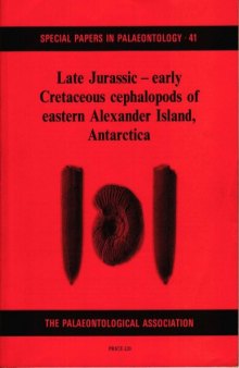 Late Jurassic-Early Cretaceous cephalopods of eastern Alexander Island, Antarctica