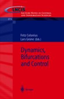 Dynamics, Bifurcations, and Control