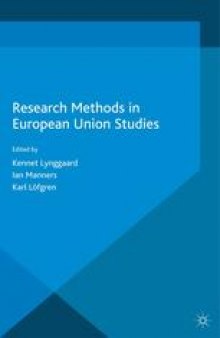 Research Methods in European Union Studies