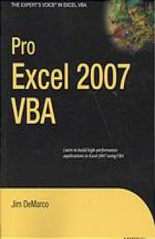 Pro Excel 2007 VBA