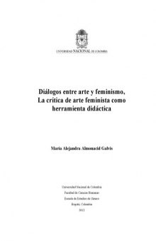 Diálogos entre arte y feminismo, La crítica de arte feminista como herramienta didáctica