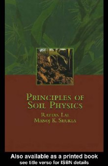 Principles of Soil Physics