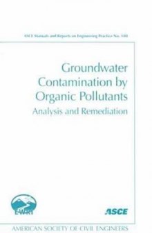Groundwater contamination by organic pollutants : analysis and remediation