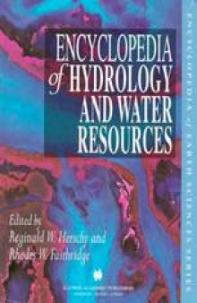 Encyclopedia of Hydrology and Lakes