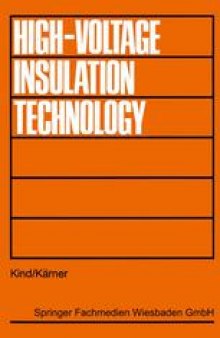 High-Voltage Insulation Technology: Textbook for Electrical Engineers