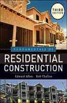 Fundamentals of residential construction