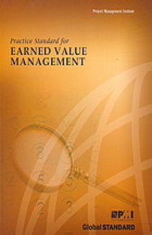 Practice standard for earned value management