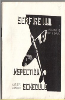 Seafire [I, II, III] (fighter aircraft) Inspection Schedule
