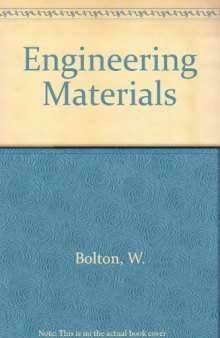 Engineering Materials. Volume 2