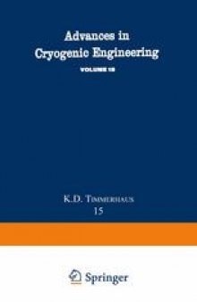 Advances in Cryogenic Engineering: Proceedings of the 1969 Cryogenic Engineering Conference University of California at Los Angeles, June 16–18, 1969