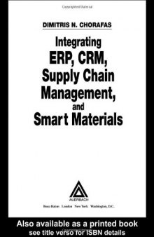 Integrating Erp, Crm, Supply Chain Management, and Smart Materials