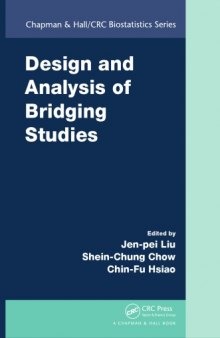 Design and analysis of bridging studies