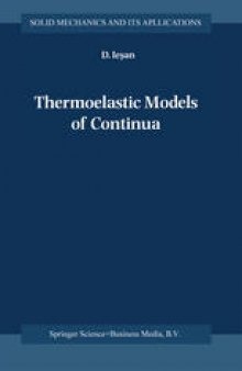 Thermoelastic Models of Continua