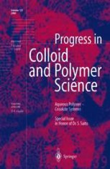 Aqueous Polymer — Cosolute Systems: Special Issue in Honor of Dr. Shuji Saito