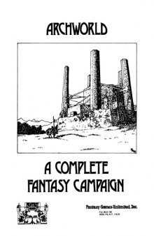 Archworld Fantasy Miniatures Rules