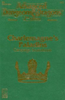 Charlemagne's Paladins: Campaign Sourcebook (AD&D 2nd Ed. Fantasy Roleplaying, Book+Map, HR2 9323)
