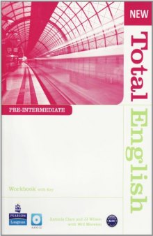 New Total English Pre-Intermediate Workbook with Key and Audio CD Pack  