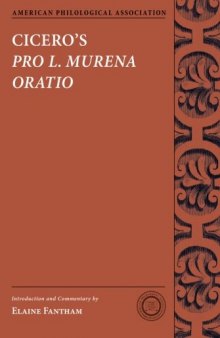 Cicero's Pro L. Murena Oratio
