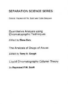 Liquid chromatography column theory (Wiley)