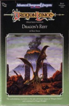 Dragon's Rest (AD&D 2nd Ed. Fantasy Roleplaying, Dragon Lance Adventure + Map, DLA3)