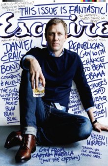 Esquire August 2011 Daniel Craig (This issue is Fantastic!, Vol 156 No 1) 