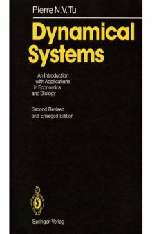 Dynamical Systems - An Intro. with Applns in Economics, Biology