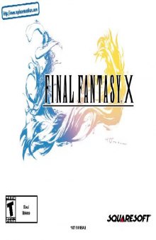 Final Fantasy X. Manual