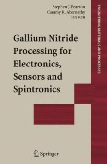 Gallium nitride processing for electronics, sensors, and spintronics