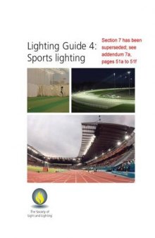 Lighting guide 4 : sports lighting