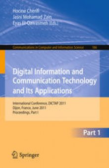 Digital Information and Communication Technology and Its Applications: International Conference, DICTAP 2011, Dijon, France, June 21-23, 2011. Proceedings, Part I
