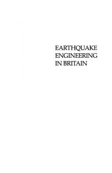 Earthquake engineering in Britain : proceedings of a conference