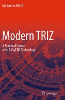 Modern TRIZ: A Practical Course with EASyTRIZ Technology