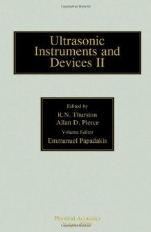 Ultrasonic Instruments and Devices IIReference for Modern Instrumentation, Techniques, and Technology
