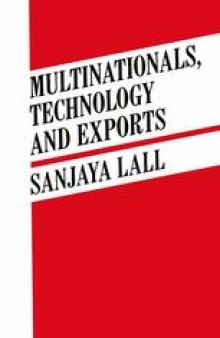 Multinationals, Technology and Exports: Selected Papers