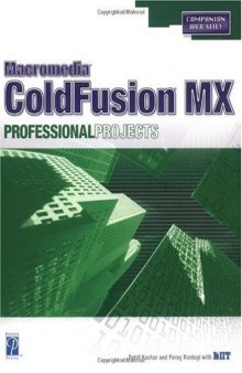 ColdFusion X Professional Projects