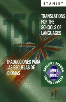 159 Traducciones Para Las Escuelas de Idiomas Nivel 2 (Spanish Edition)