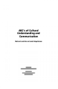 ABC's of Cultural Understanding and Communication. National and International Adaptations