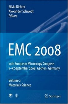 EMC 2008 14th European Microscopy Congress 1–5 September 2008, Aachen, Germany: Volume 1: Instrumentation and Methods