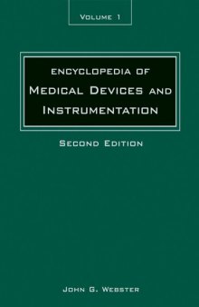 Encyclopedia of Medical Devices and Instrumentation