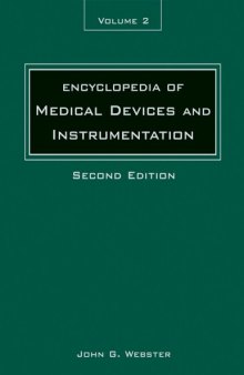 Encyclopedia of Medical Devices and Instrumentation